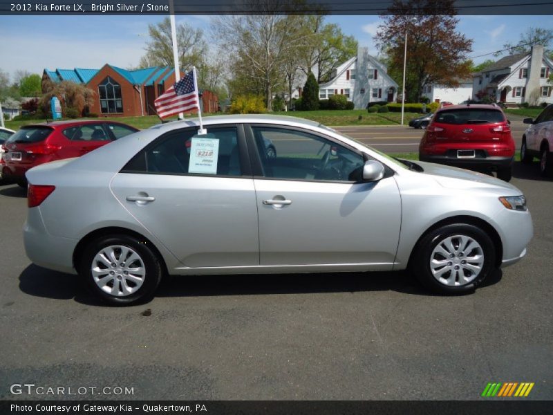 Bright Silver / Stone 2012 Kia Forte LX