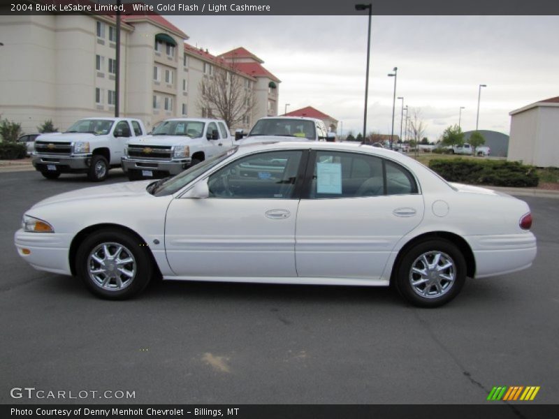 White Gold Flash / Light Cashmere 2004 Buick LeSabre Limited