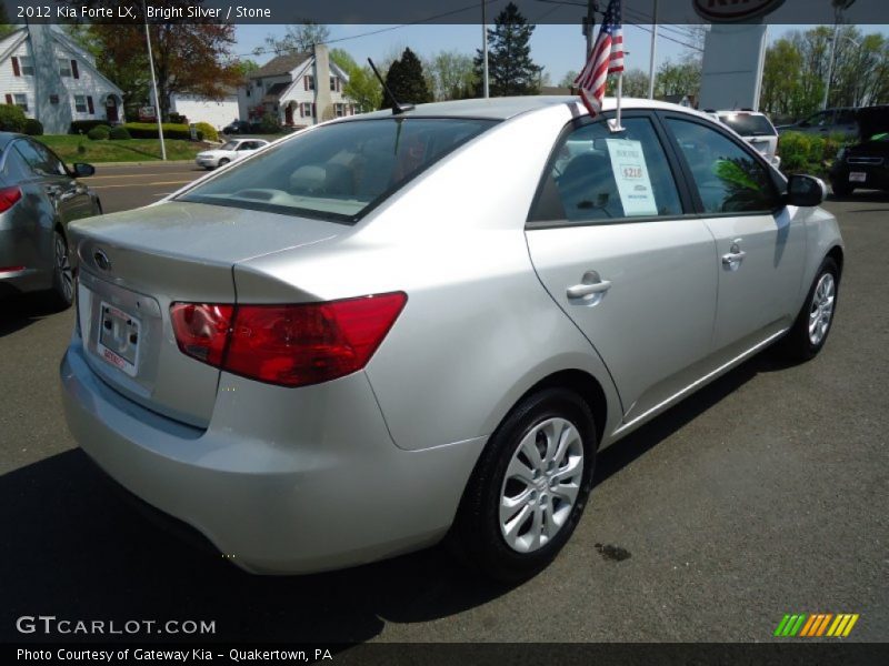 Bright Silver / Stone 2012 Kia Forte LX