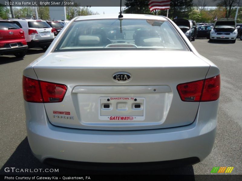 Bright Silver / Stone 2012 Kia Forte LX