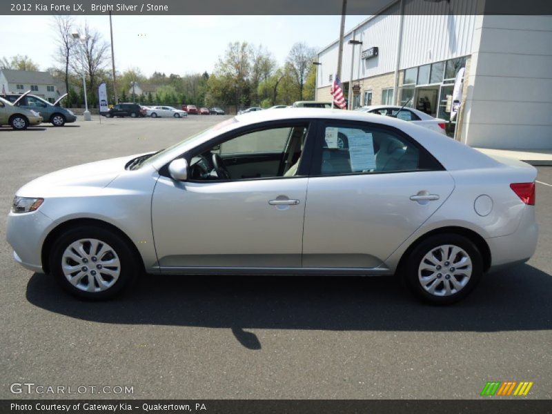 Bright Silver / Stone 2012 Kia Forte LX