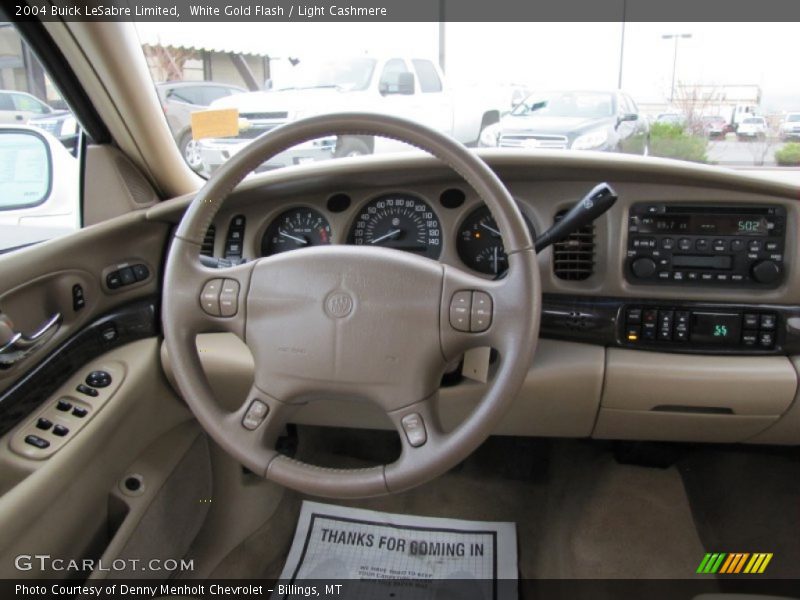 White Gold Flash / Light Cashmere 2004 Buick LeSabre Limited