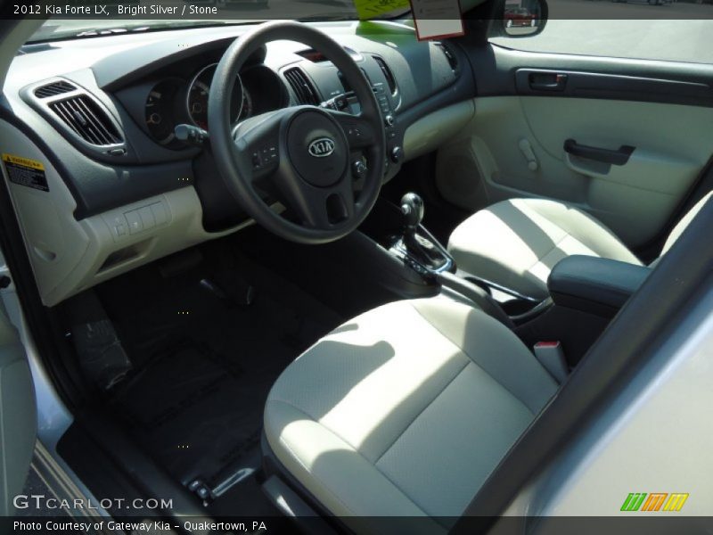 Bright Silver / Stone 2012 Kia Forte LX