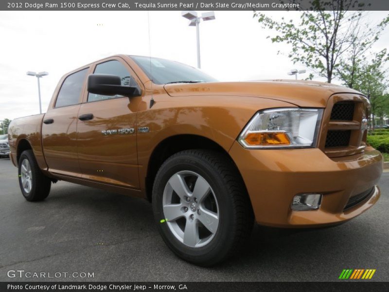 Front 3/4 View of 2012 Ram 1500 Express Crew Cab