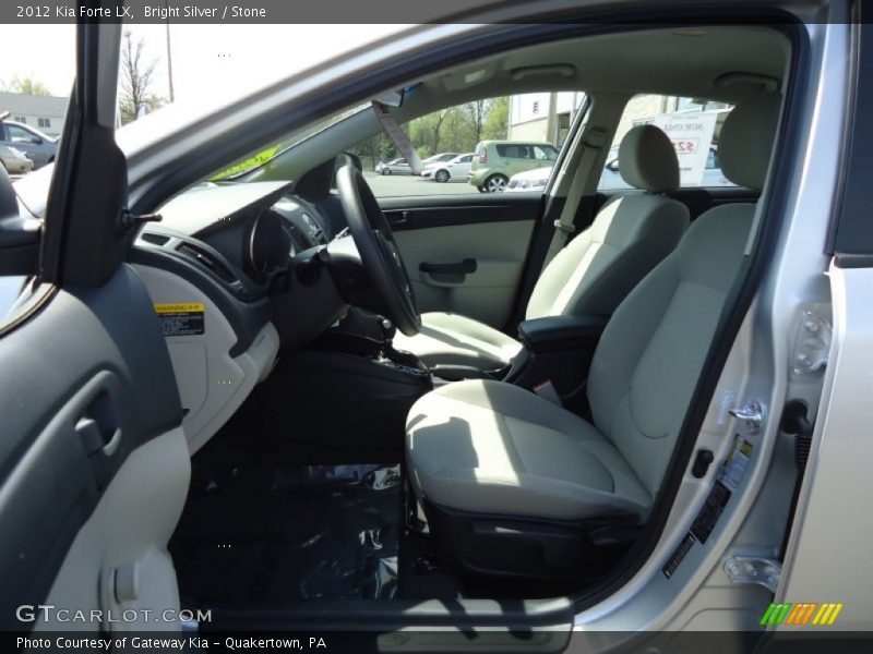 Bright Silver / Stone 2012 Kia Forte LX