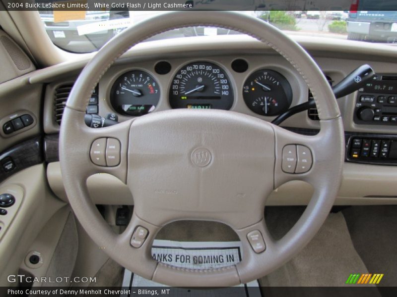 White Gold Flash / Light Cashmere 2004 Buick LeSabre Limited