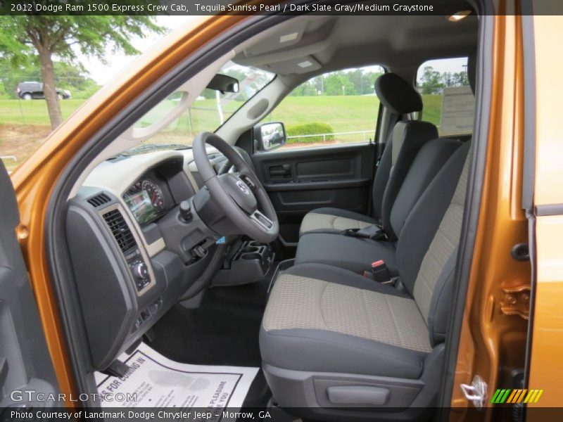 Tequila Sunrise Pearl / Dark Slate Gray/Medium Graystone 2012 Dodge Ram 1500 Express Crew Cab