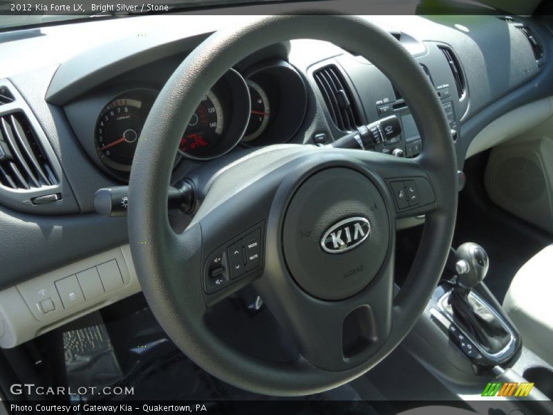 Bright Silver / Stone 2012 Kia Forte LX