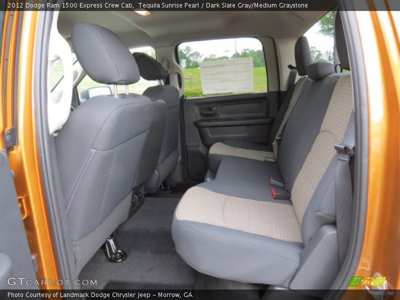 Tequila Sunrise Pearl / Dark Slate Gray/Medium Graystone 2012 Dodge Ram 1500 Express Crew Cab
