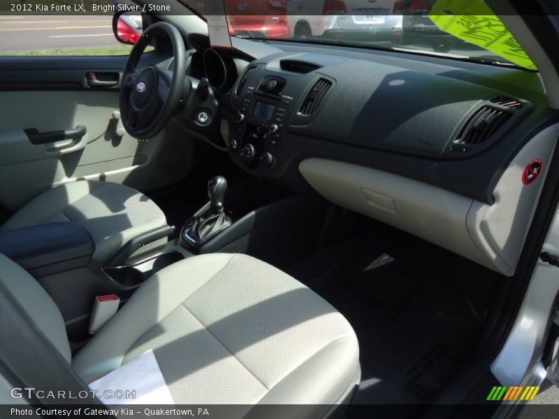 Bright Silver / Stone 2012 Kia Forte LX