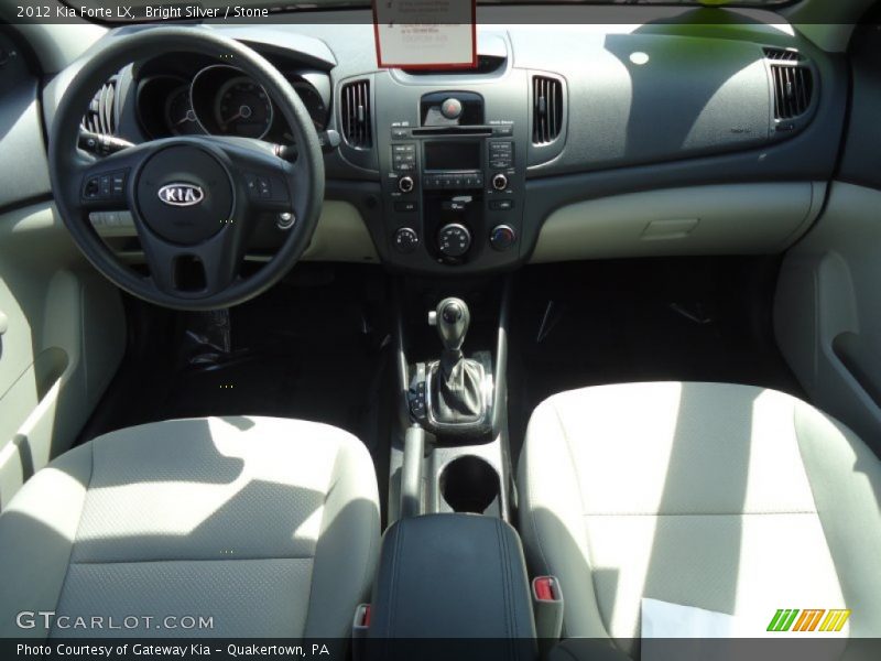 Bright Silver / Stone 2012 Kia Forte LX