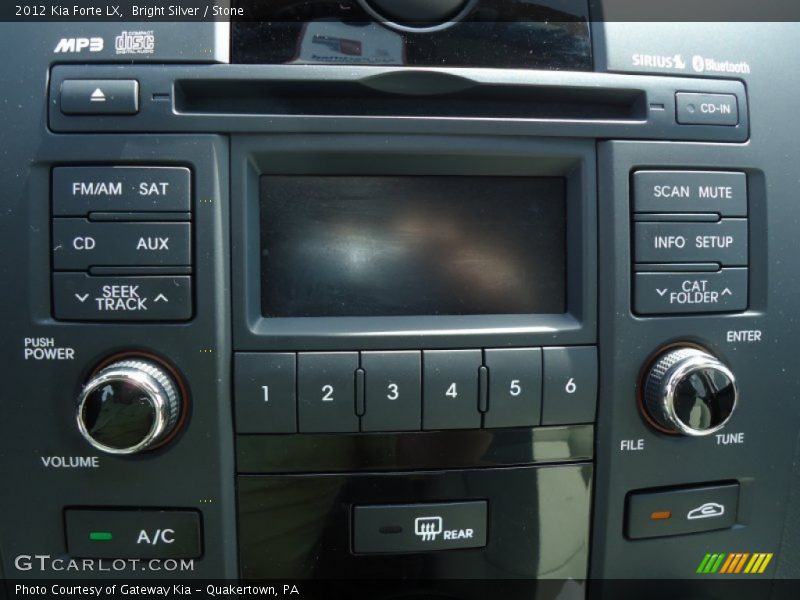 Bright Silver / Stone 2012 Kia Forte LX