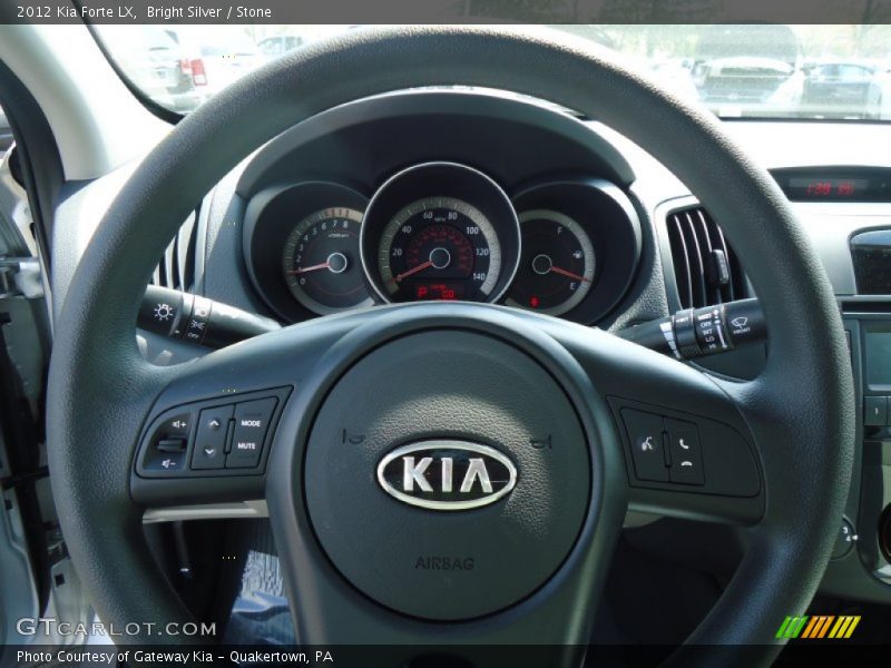 Bright Silver / Stone 2012 Kia Forte LX
