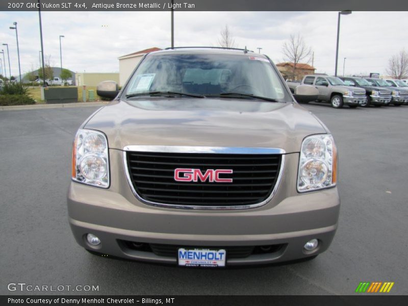 Antique Bronze Metallic / Light Tan 2007 GMC Yukon SLT 4x4