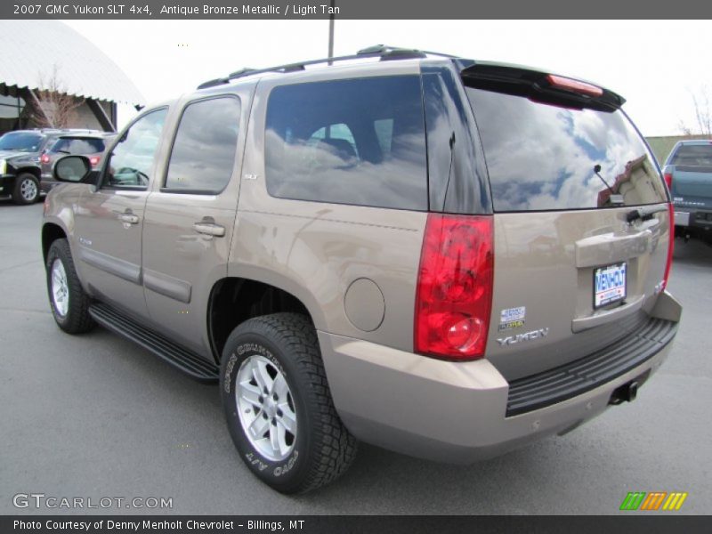 Antique Bronze Metallic / Light Tan 2007 GMC Yukon SLT 4x4