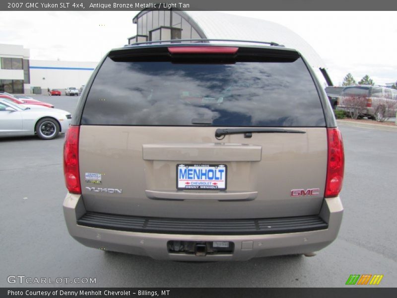 Antique Bronze Metallic / Light Tan 2007 GMC Yukon SLT 4x4