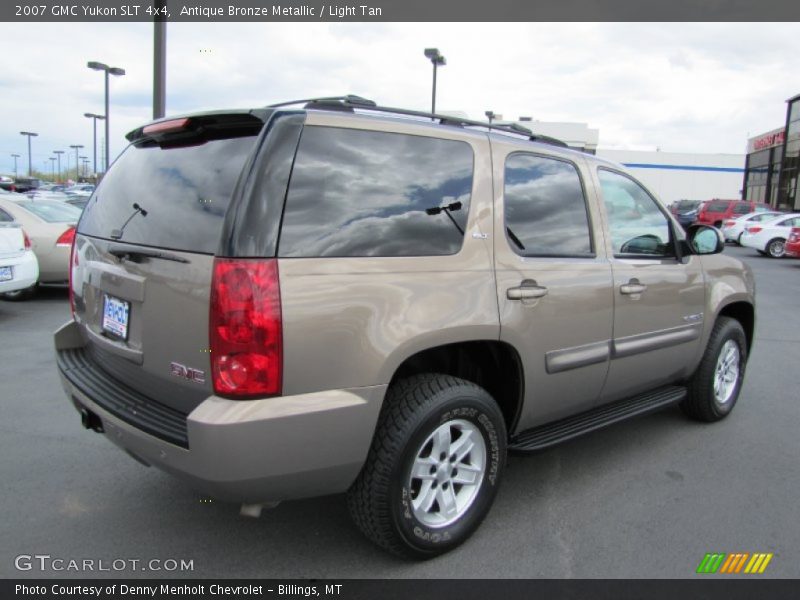 Antique Bronze Metallic / Light Tan 2007 GMC Yukon SLT 4x4