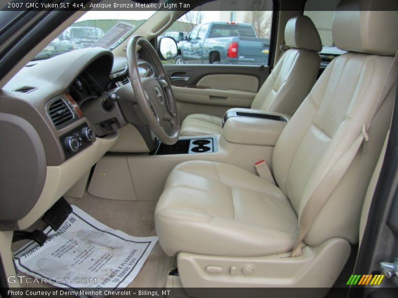 Antique Bronze Metallic / Light Tan 2007 GMC Yukon SLT 4x4