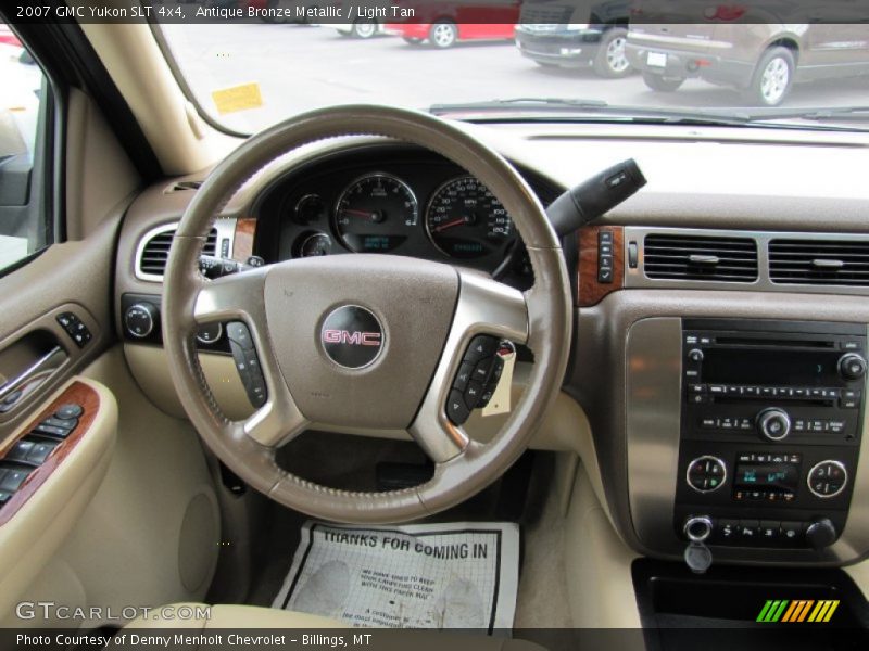 Antique Bronze Metallic / Light Tan 2007 GMC Yukon SLT 4x4