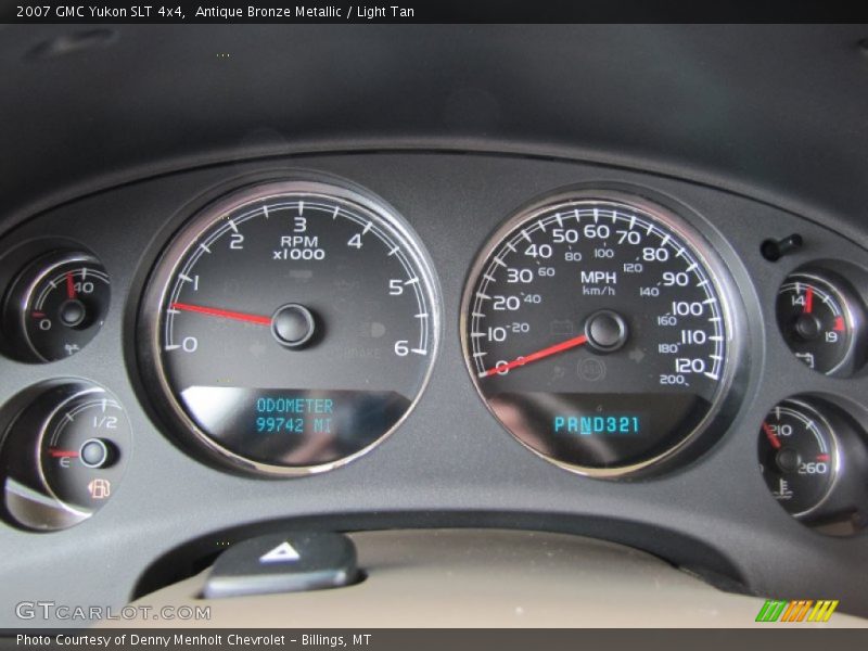 Antique Bronze Metallic / Light Tan 2007 GMC Yukon SLT 4x4