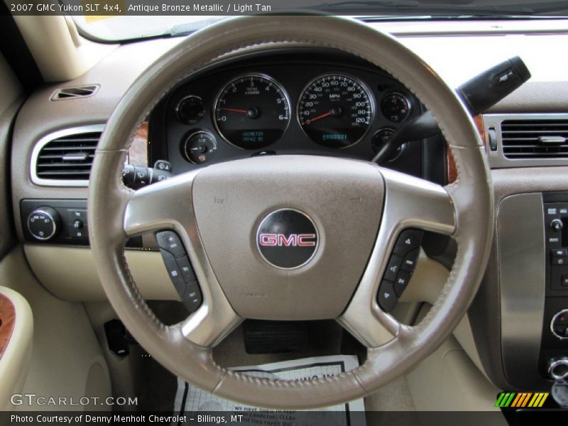 Antique Bronze Metallic / Light Tan 2007 GMC Yukon SLT 4x4