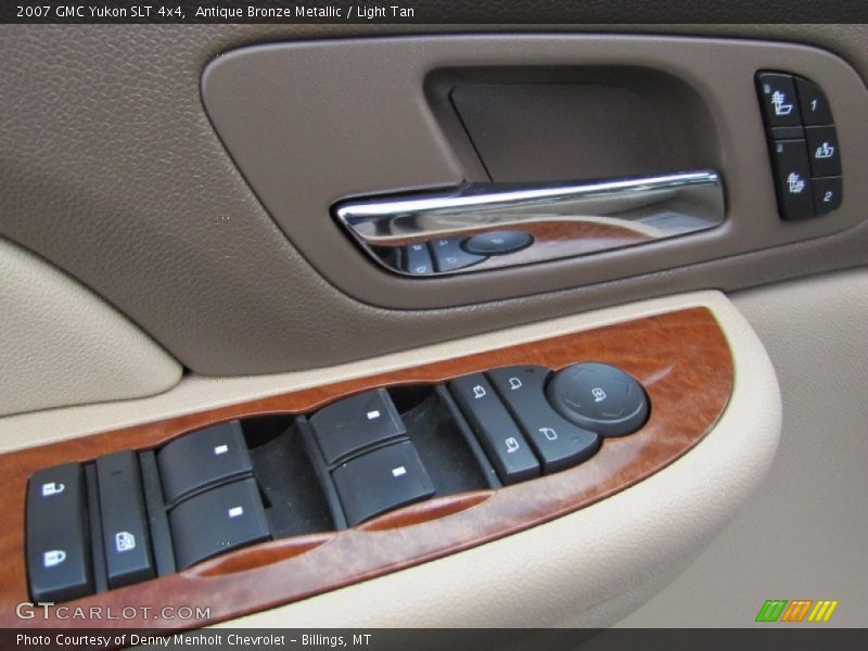 Antique Bronze Metallic / Light Tan 2007 GMC Yukon SLT 4x4