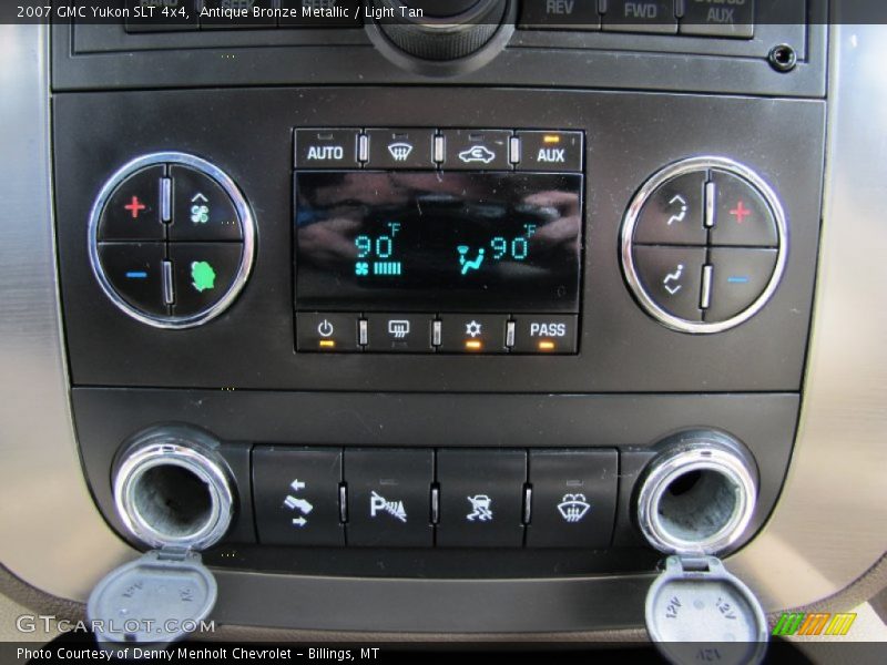 Antique Bronze Metallic / Light Tan 2007 GMC Yukon SLT 4x4