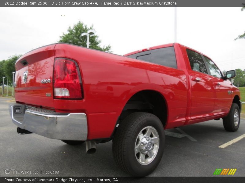 Flame Red / Dark Slate/Medium Graystone 2012 Dodge Ram 2500 HD Big Horn Crew Cab 4x4