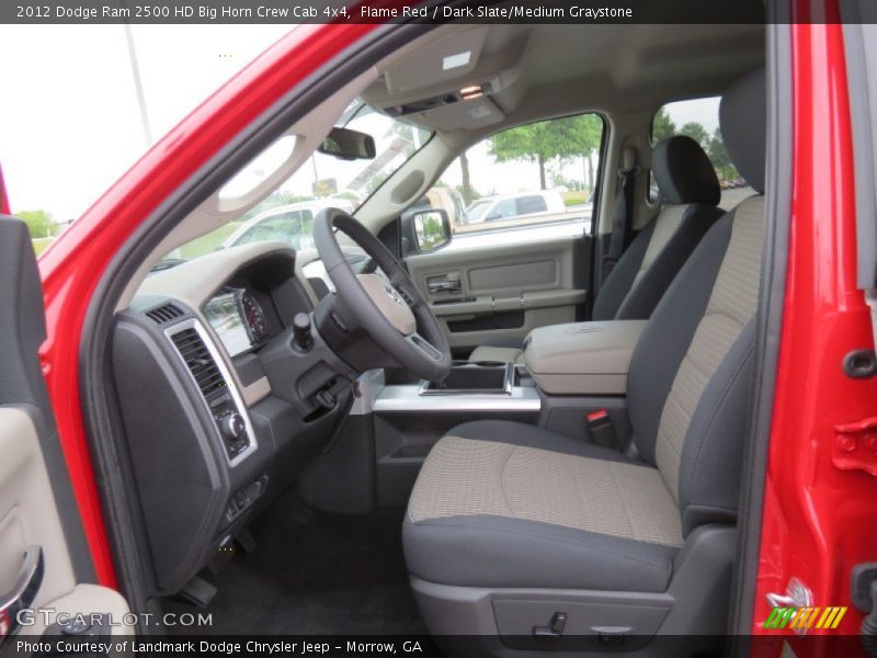  2012 Ram 2500 HD Big Horn Crew Cab 4x4 Dark Slate/Medium Graystone Interior