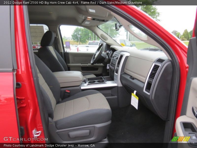  2012 Ram 2500 HD Big Horn Crew Cab 4x4 Dark Slate/Medium Graystone Interior