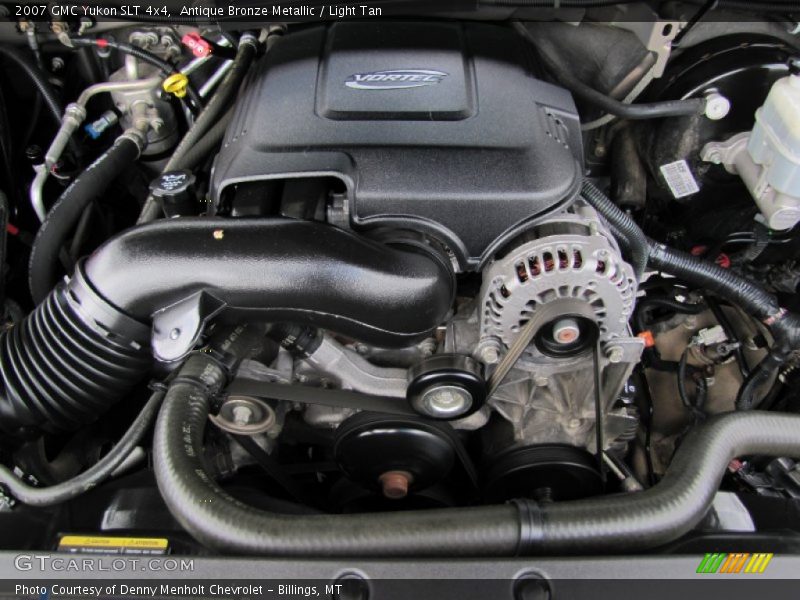 Antique Bronze Metallic / Light Tan 2007 GMC Yukon SLT 4x4
