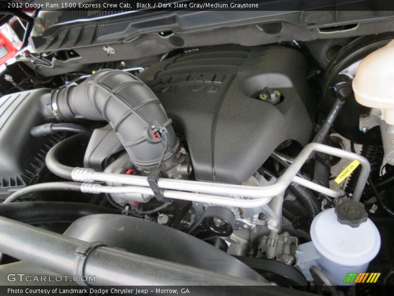 Black / Dark Slate Gray/Medium Graystone 2012 Dodge Ram 1500 Express Crew Cab