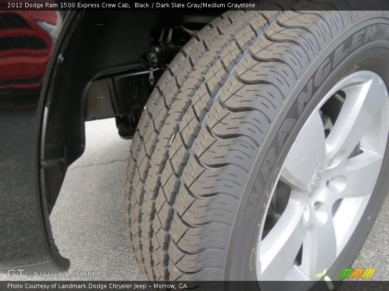 Black / Dark Slate Gray/Medium Graystone 2012 Dodge Ram 1500 Express Crew Cab