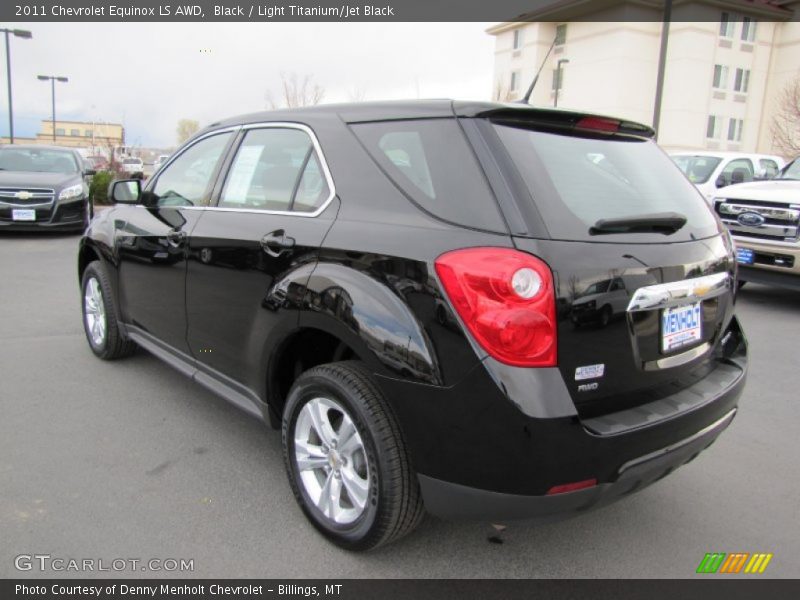 Black / Light Titanium/Jet Black 2011 Chevrolet Equinox LS AWD