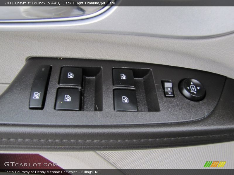 Black / Light Titanium/Jet Black 2011 Chevrolet Equinox LS AWD