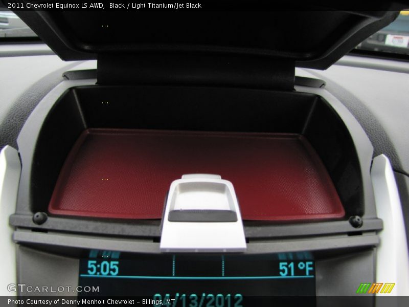 Black / Light Titanium/Jet Black 2011 Chevrolet Equinox LS AWD