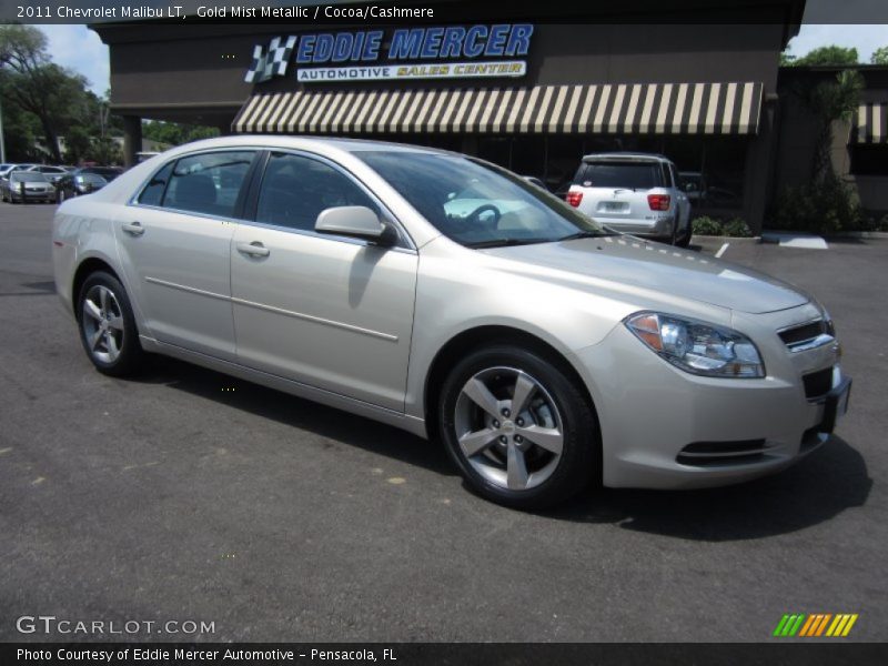 Gold Mist Metallic / Cocoa/Cashmere 2011 Chevrolet Malibu LT