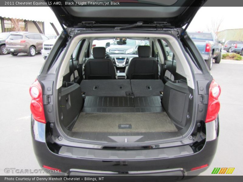Black / Light Titanium/Jet Black 2011 Chevrolet Equinox LS AWD