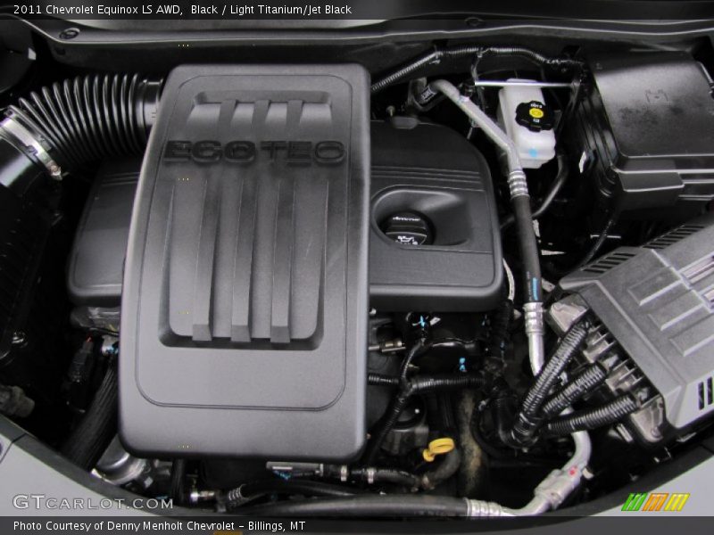 Black / Light Titanium/Jet Black 2011 Chevrolet Equinox LS AWD