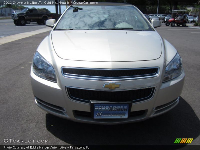 Gold Mist Metallic / Cocoa/Cashmere 2011 Chevrolet Malibu LT