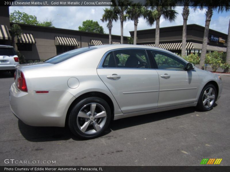 Gold Mist Metallic / Cocoa/Cashmere 2011 Chevrolet Malibu LT