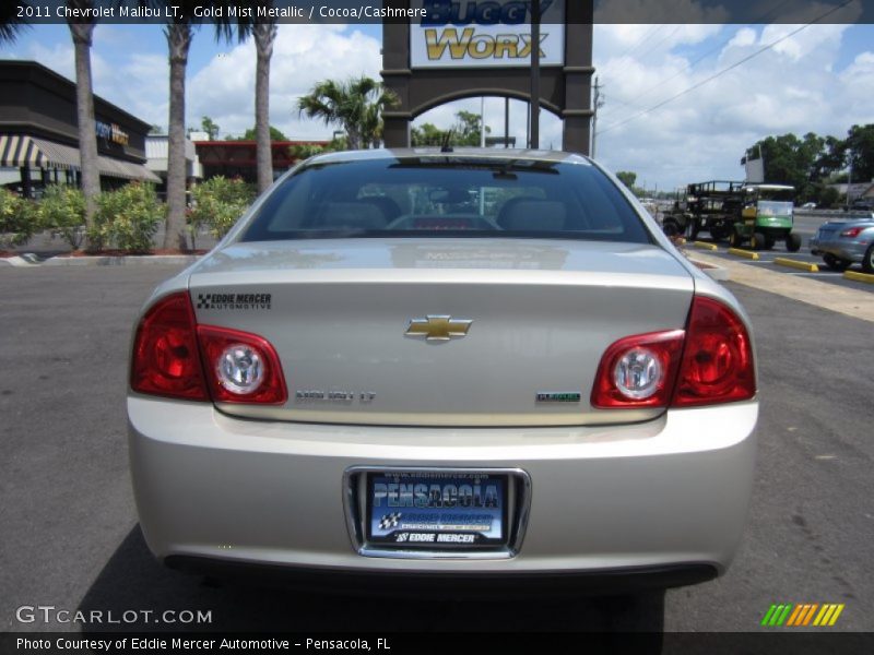 Gold Mist Metallic / Cocoa/Cashmere 2011 Chevrolet Malibu LT