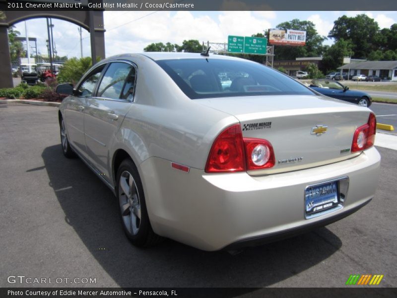 Gold Mist Metallic / Cocoa/Cashmere 2011 Chevrolet Malibu LT