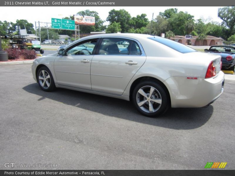 Gold Mist Metallic / Cocoa/Cashmere 2011 Chevrolet Malibu LT