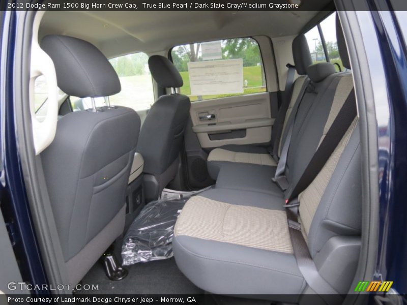 True Blue Pearl / Dark Slate Gray/Medium Graystone 2012 Dodge Ram 1500 Big Horn Crew Cab
