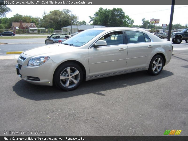 Gold Mist Metallic / Cocoa/Cashmere 2011 Chevrolet Malibu LT