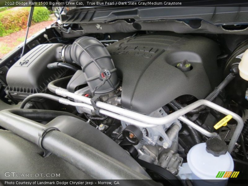 True Blue Pearl / Dark Slate Gray/Medium Graystone 2012 Dodge Ram 1500 Big Horn Crew Cab