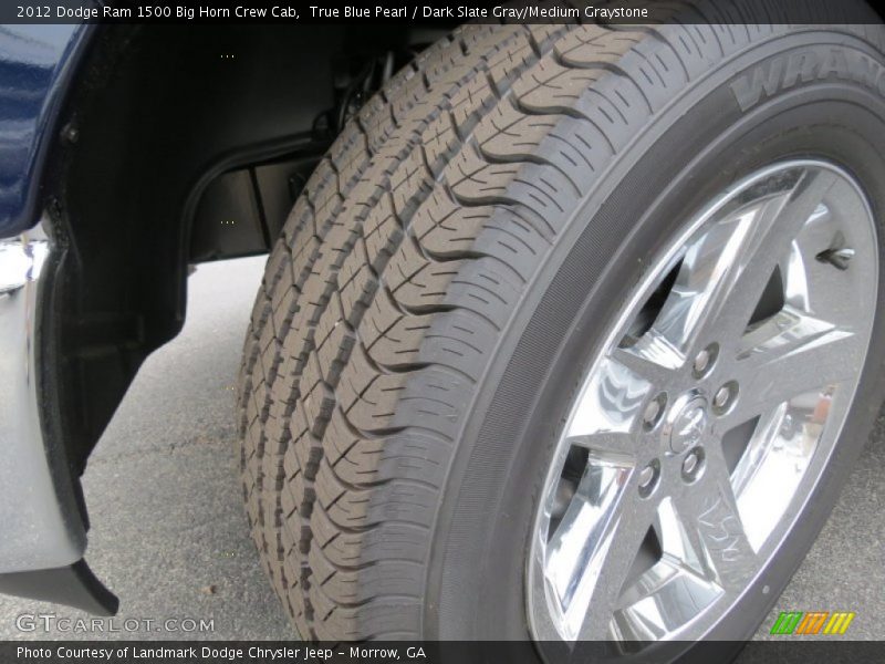 True Blue Pearl / Dark Slate Gray/Medium Graystone 2012 Dodge Ram 1500 Big Horn Crew Cab