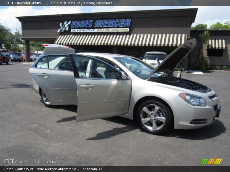 Gold Mist Metallic / Cocoa/Cashmere 2011 Chevrolet Malibu LT