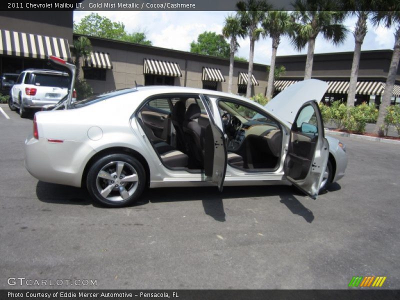 Gold Mist Metallic / Cocoa/Cashmere 2011 Chevrolet Malibu LT